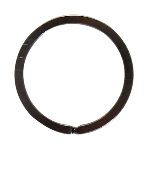 ツチノ　平形キーリング　黒ニッケル　16mm