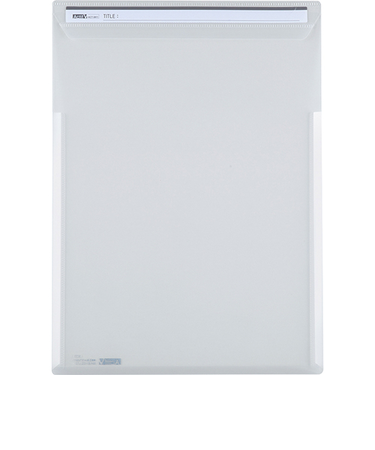 セキセイ　アクティフV　フリップファイル　A4　タテ　ACT‐5911‐90　クリア