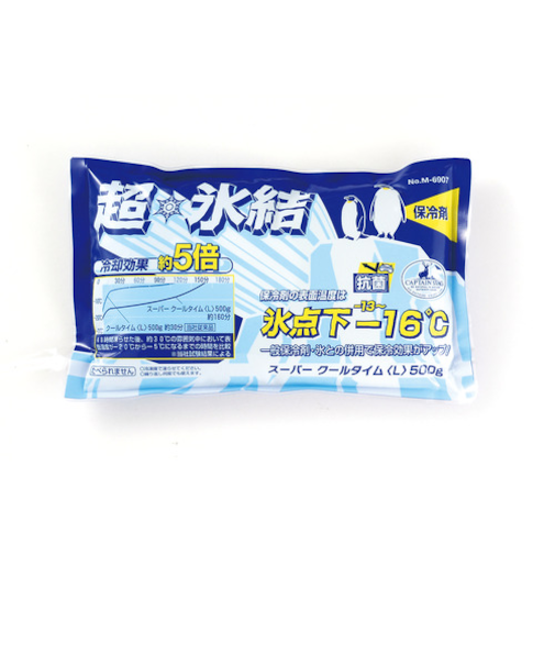 キャプテンスタッグ（CAPTAIN　STAG）　スーパークールタイム　L　500g　M－6907