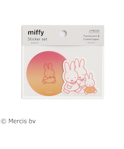 グリーンフラッシュ(GreenFlash) ミッフィー(miffy) ステッカーセット BM-312 miffy/walk