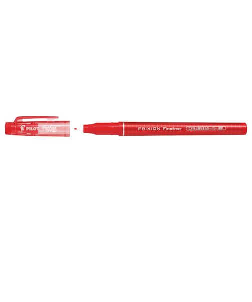 パイロット（PILOT）　フリクションファインライナー　SFFL－12F－R　レッド
