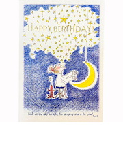 グリーティングライフ ココちゃん バースデースルーカード RY-18