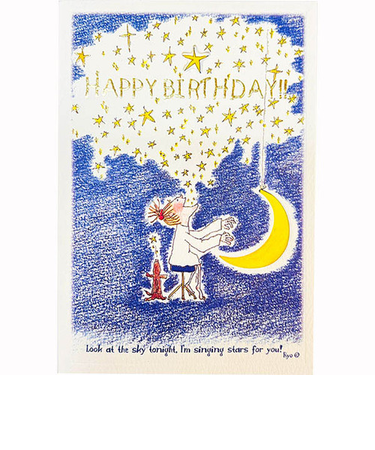 グリーティングライフ　ココちゃん　バースデースルーカード　RY－18