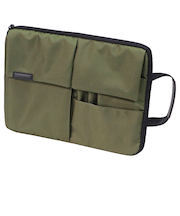 クツワ　Dr.ion　マルチワークケース　B5　301DRGR　カーキ