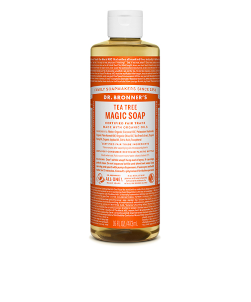 ドクターブロナー（DR.BRONNER’S）　マジックソープ　ティートゥリー　M　473mL