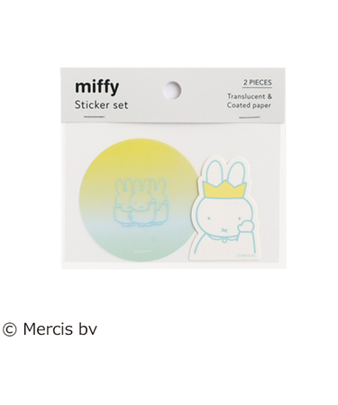 グリーンフラッシュ（GreenFlash）　ミッフィー（miffy）　ステッカーセット　BM－314　miffy＆friends