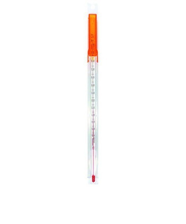 クレセル　アルコール棒温度計　AL－315R　橙