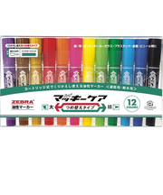 ゼブラ（ZEBRA）　ハイマッキーケア　YYT5-12C　12色セット