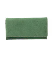 ジャルックススタイル(JALUX STYLE) Snobbist 駱駝革 長札財布 グリーン