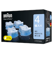 ブラウン（BRAUN）　専用洗浄液カートリッジ　CCR4－CR　４個入り