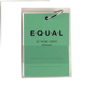 単語カード　A7　白　P320b　A7サイズ