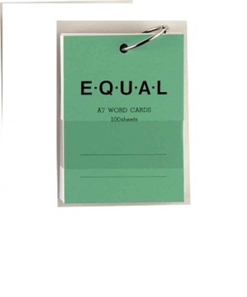 単語カード　A7　白　P320b　A7サイズ