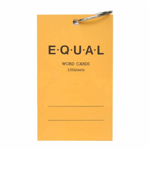 ライフ　単語カード　5×3　P319C　イエロー　100枚