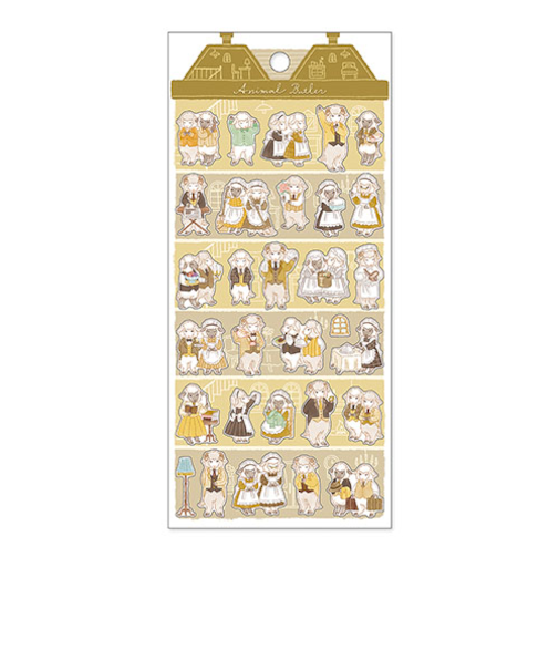 マインドウェイブ　アニマルバトラーステッカー　82445　ひつじ