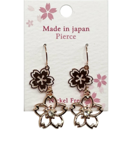アクセソワール（Accessoire）　Sakura彩　ピアス　P272ーPG　ピンクゴールド