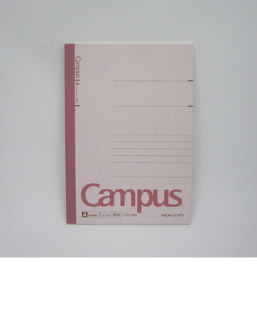 コクヨ（KOKUYO）　キャンパスノート　B6　A罫　ノ‐211AN　40枚