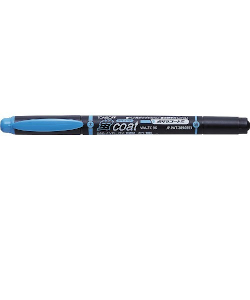 トンボ鉛筆（Tombow）　蛍光マーカー　蛍コート　WA－TC96　空色