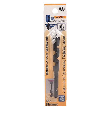 スターエム　木工ドリルG型ショート　10.5mm