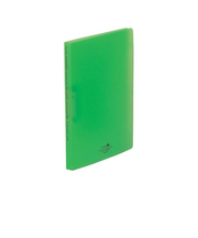 リヒトラブ（LIHIT　LAB.）　AQUA　DROPs　スーパーパンチレスファイル　A4　F－5030－6　黄緑