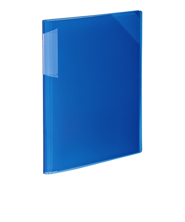 コクヨ(KOKUYO)　クリヤーホルダーブック　ノビータ固定式　A4　12ページ　フ－N5710B－12　青
