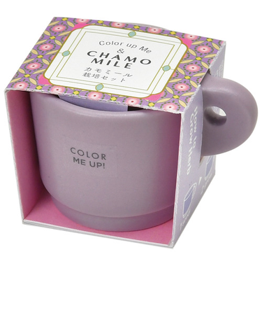 聖新陶芸　カラーミーアップマグ　　カモミール　GD969ー4