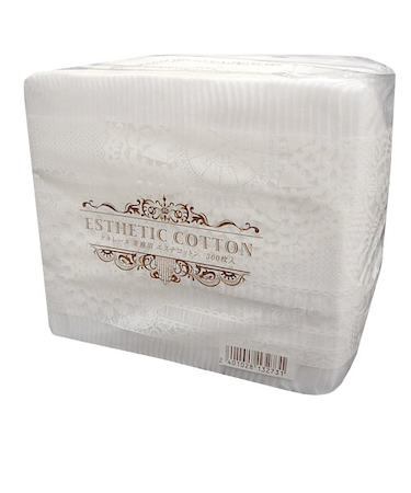 【お買い得】　業務用エステコットン　コットンサイズ　5×6cm　300枚入