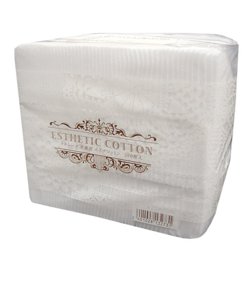 【お買い得】　業務用エステコットン　コットンサイズ　5×6cm　300枚入