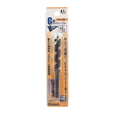 スターエム　木工ドリルG型ショート　10.0mm