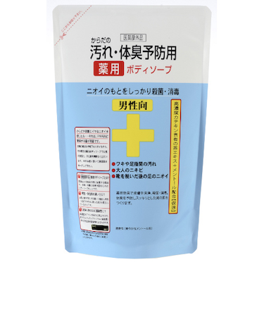 クロバー　薬用ボディソープ男性向　詰替
