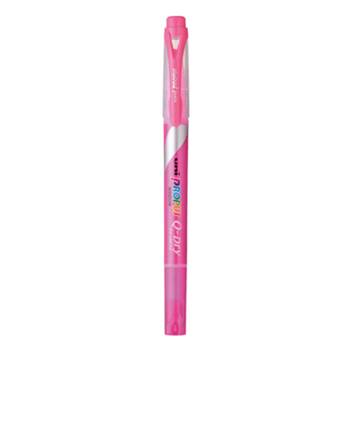 三菱鉛筆　蛍光ペン　プロパス　ウインドウ　クイックドライ　PUS－138T　ピンク