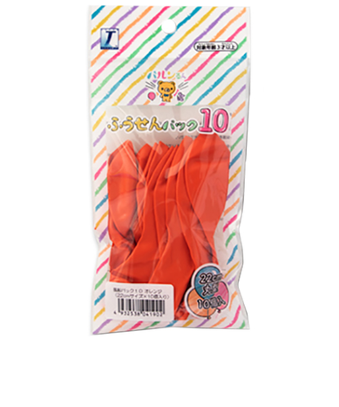 宝興産　風船パック10　オレンジ　10個入
