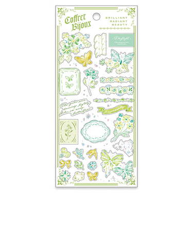 マインドウェイブ　コフレビジューステッカー　82455　グリーン