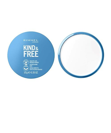 リンメル（RIMMEL）　カインド＆フリープレストパウダー　001　トランスルーセント(クリア)