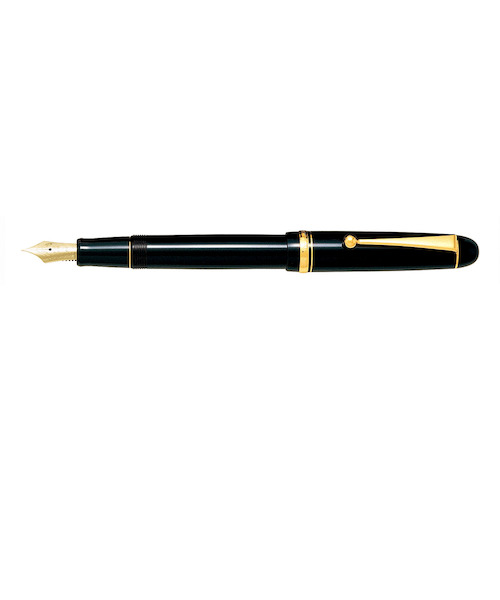 PILOT CUSTOM 74 万年筆 黒 Pilot Custom 74 Fountain Pen in Smokey Black with Silver