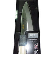 KAI　関孫六　銀寿　ステンレス　和包丁　出刃105mm　AK5060
