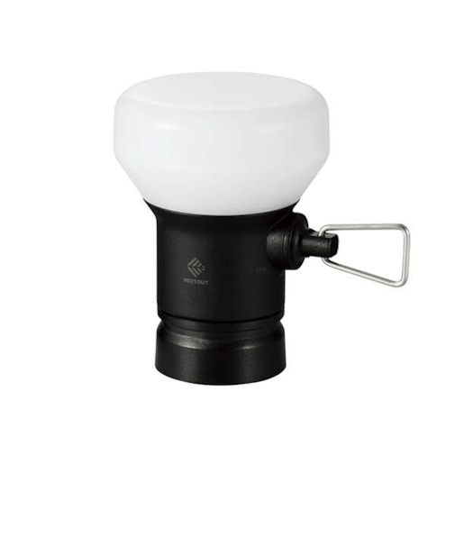 エレコム（ELECOM）　ネストアウト（NESTOUT）　LEDランタン　LAMP-1（MAX350lm）　DE-NEST-GLP01BK　ブラック