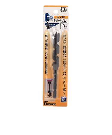 スターエム　木工ドリルG型ショート　13.0mm