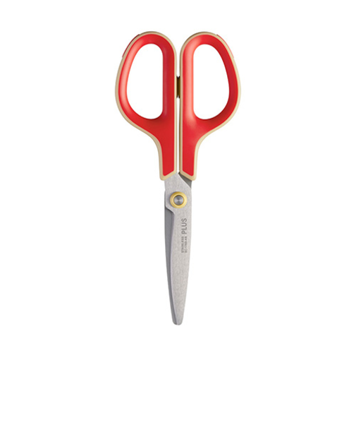 プラス（PLUS）　フィットカットカーブ　スタンダード　抗菌グリップ　限定レトロカラー　34－395　レトロレッド