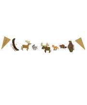 グリーティングライフ　オカタオカ　ガーランドカード　OK－27　どうぶつずかん