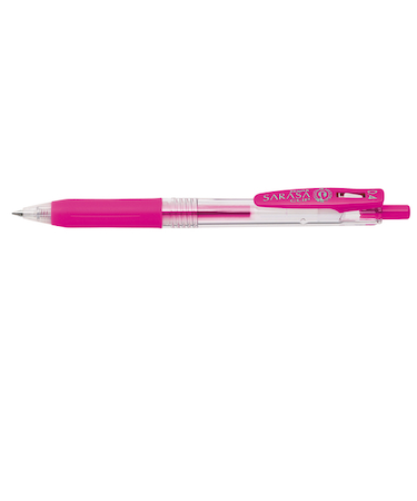 ゼブラ（ZEBRA）　サラサクリップ　0.4mm　JJS15-MZ　マゼンタ