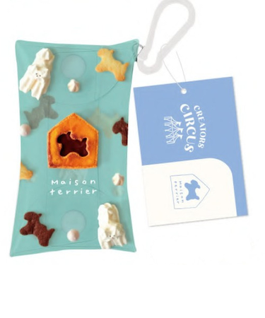 フロンティア　クリエイターズサーカス　メゾン・テリア　クリアマルチケース　デリシャスドッグ