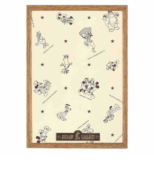 テンヨー　ディズニー専用木製パネル　108ピース用　ライトブラウン