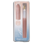 パイロット（PILOT）　　万年筆　カクノ　まどろみカラーシリーズ　F（細字）　PFKA1MDPF　ピンク