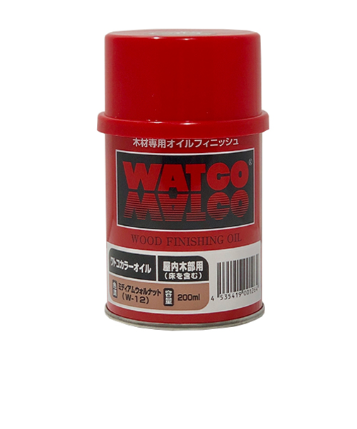 北三　ワトコオイル　200ml　W-12　ミディアムウォルナット