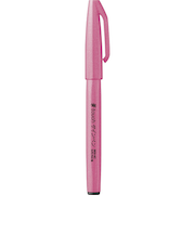 ぺんてる（Pentel）　筆タッチサインペン　蛍光ピンク