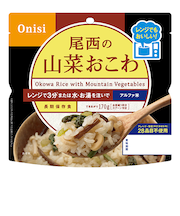 尾西食品　尾西のレンジプラス　山菜おこわ