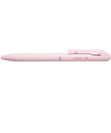 ぺんてる（Pentel）　カルム（Calme）　単色　0.35mm　黒　ピンク軸