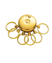 エイアンドエフ（A＆F）　オクトパスキーホルダー　ゴールド