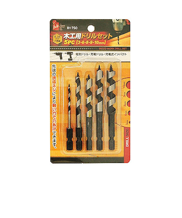 iHelp　木工用ドリルセット　5PC　IH－750