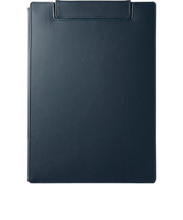 キングジム（KING　JIM）　レザフェスU　クリップボード（カバー付）　A4　1932LU　ネイビー